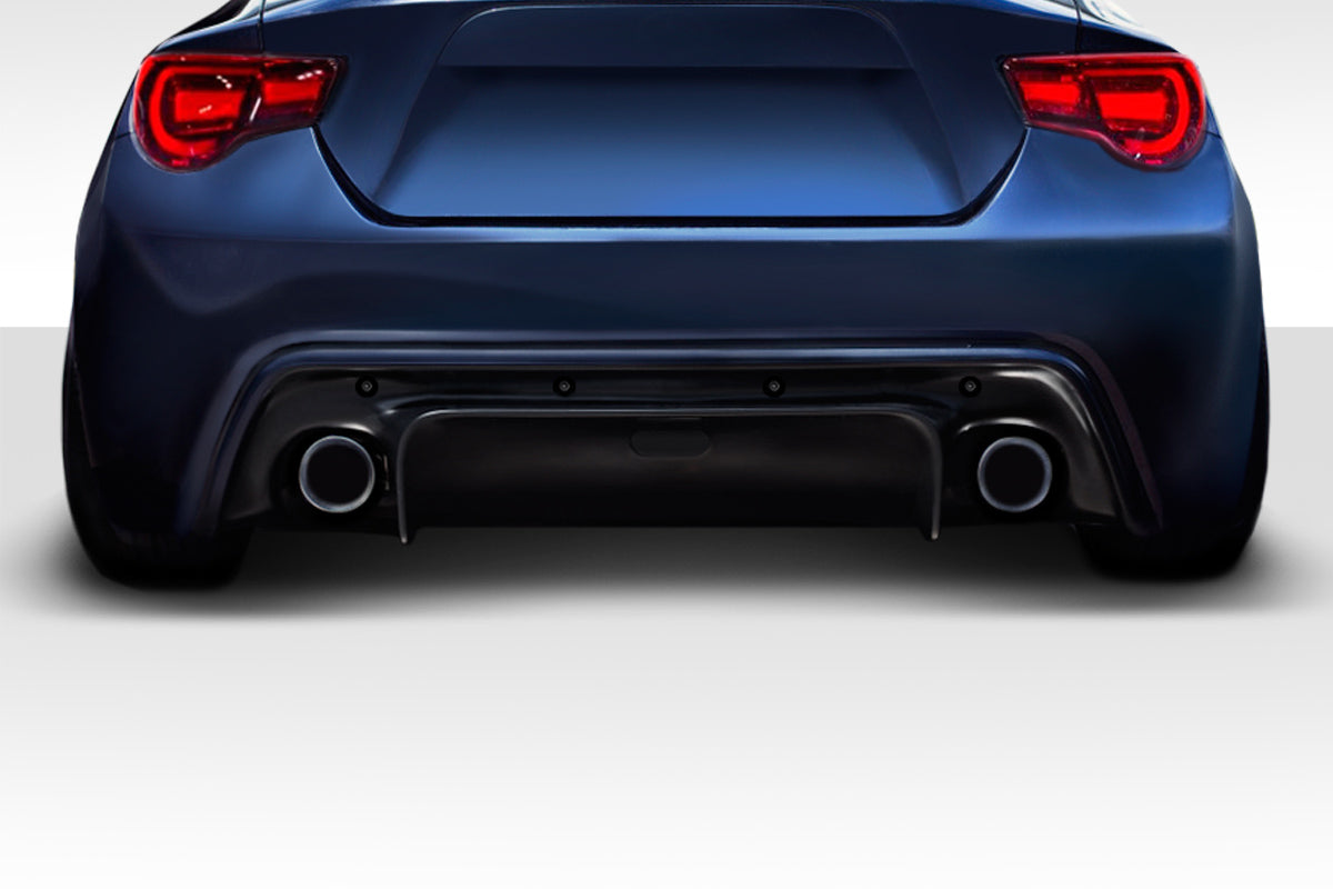 Scion FR-S / Toyota 86 / Subaru BRZ 2013-2020 GT500 V2 Rear Diffuser Duraflex