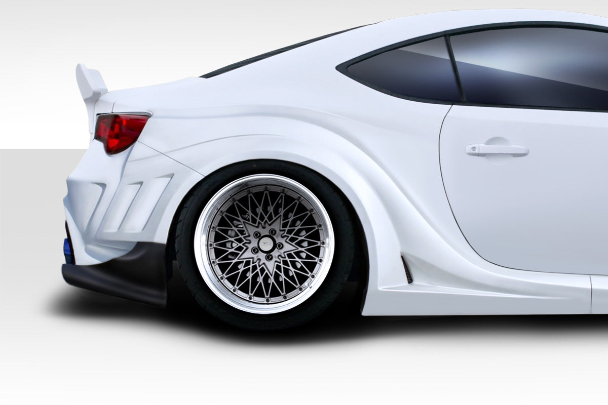 Scion FR-S / Toyota 86 2013-2020 VR-S Wide Body Rear Fender Flares Duraflex