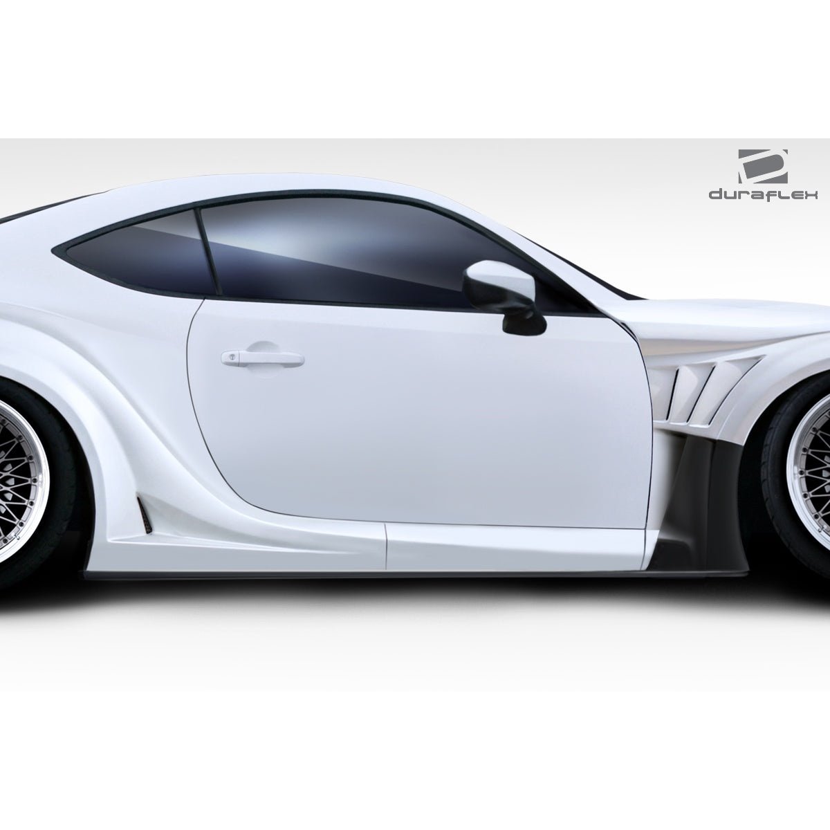 Scion FR-S 2013-2020 VR-S Wide Body Side Skirts / Side Splitters Duraflex