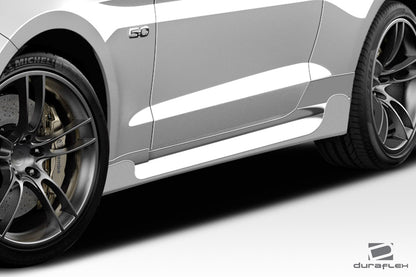 Ford Mustang 2015-2023 Racer Side Skirts Duraflex