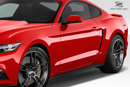 Ford Mustang 2015-2023 CVX Side Scoops Duraflex