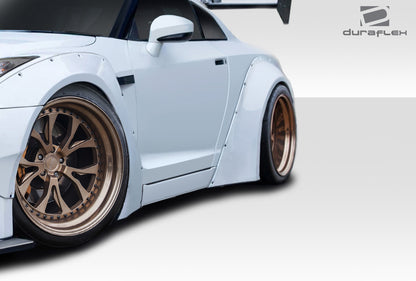 Nissan GT-R R35 2009-2021 LBW Rear Fender Flares Duraflex