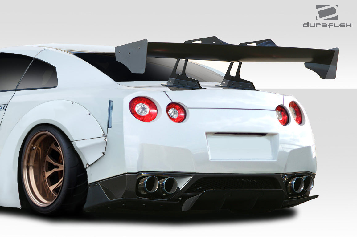 Nissan GT-R R35 2009-2016 LBW Rear Diffuser / Splitters Duraflex