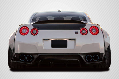 Nissan GT-R R35 2009-2016 Carbon Fiber LBW Rear Diffuser / Splitters Carbon Creations