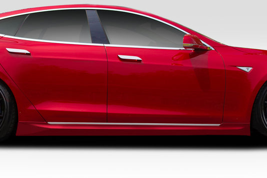 Tesla Model S 2012-2023 UTech Side Skirts Duraflex