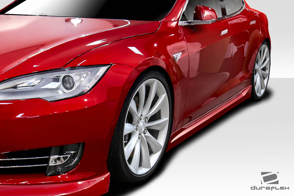 Tesla Model S 2012-2023 UTech Side Skirts Duraflex