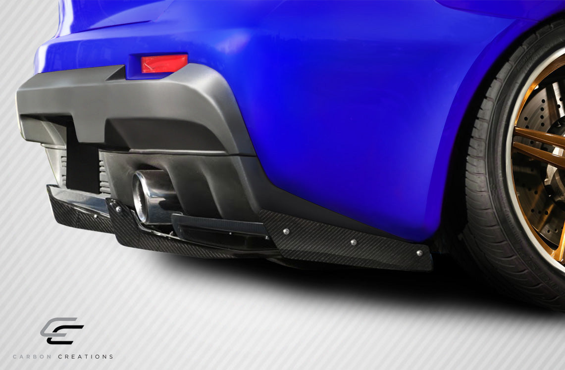 Mitsubishi Evolution X 2008-2015 Carbon Fiber VR-S Rear Diffuser Carbon Creations