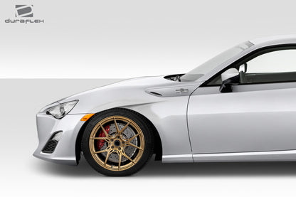 Scion FR-S / Toyota 86 / Subaru BRZ 2013-2020 Velocity +20mm Front Fenders Duraflex