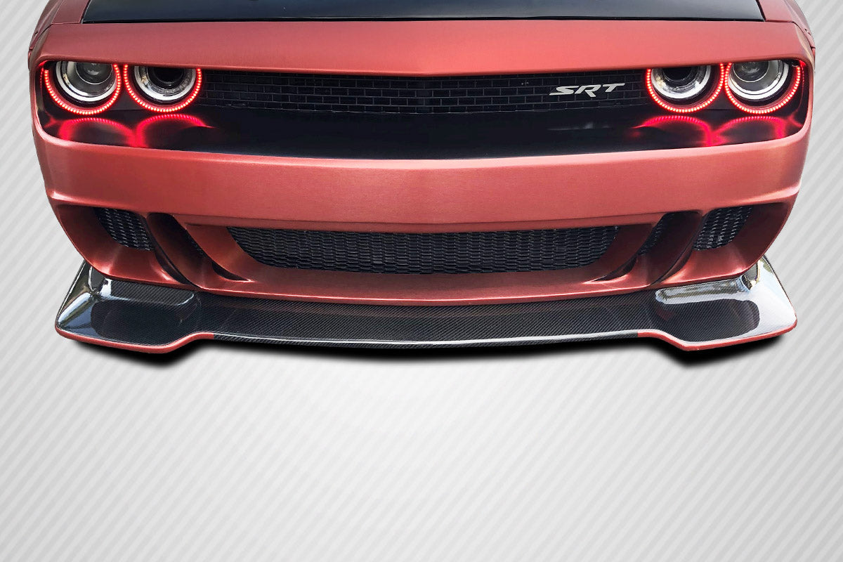 Dodge Challenger 2008-2023 Carbon Fiber Circuit Front Lip Duraflex