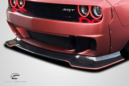 Dodge Challenger 2008-2023 Carbon Fiber Circuit Front Lip Duraflex