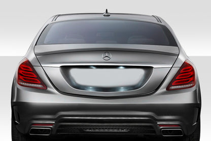 Mercedes S-Class W222 2014-2020 W-1 Trunk Wing Spoiler Duraflex