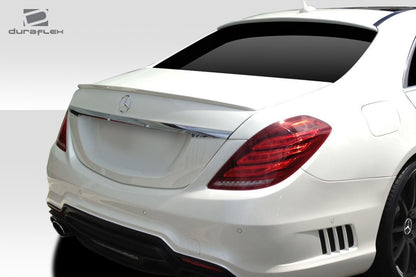 Mercedes S-Class W222 2014-2020 W-1 Trunk Wing Spoiler Duraflex