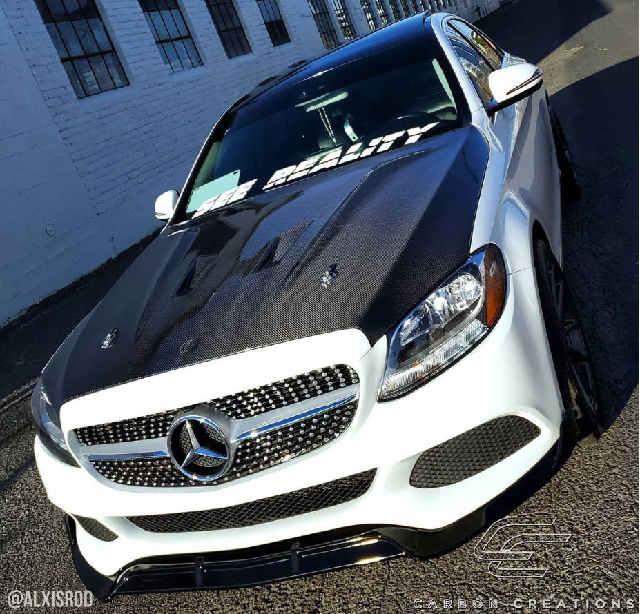 Mercedes C-Class (2015-2021) Carbon Fiber DriTech Black Series Look Hood