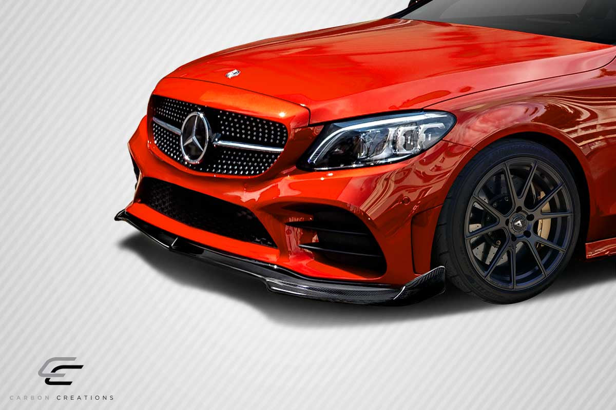 Mercedes C-Class (2015-2021) Carbon Fiber DriTech Fortune Front Lip