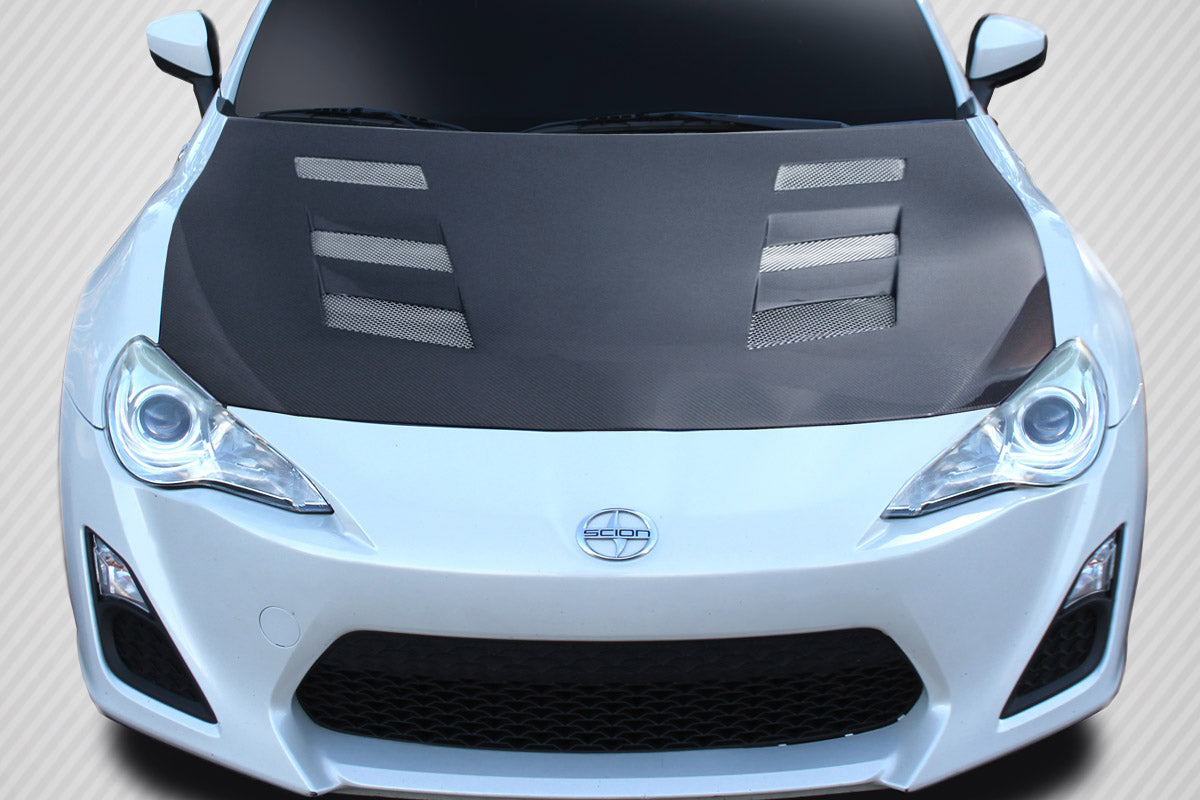 Scion FR-S / Toyota 86 / Subaru BRZ Carbon Fiber AM-S Hood Carbon Creations