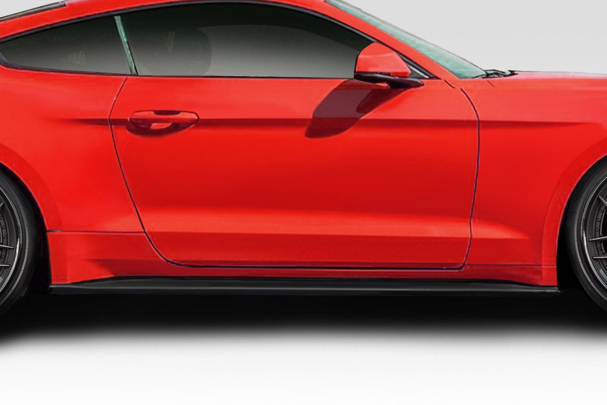 Ford Mustang 2015-2023 KT Side Skirt Rocker Panels Duraflex