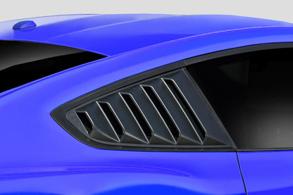 Ford Mustang 2015-2023 KT Window Scoops Duraflex