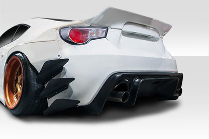 Scion FR-S / Toyota 86 / Subaru BRZ 2013-2020 GT500 V3 Rear Diffuser Duraflex