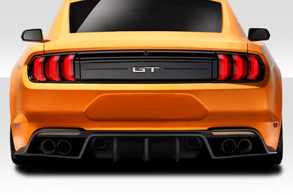 Ford Mustang 2018-2023 Grid Rear Diffuser Duraflex