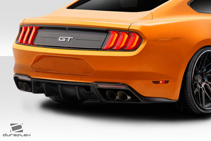 Ford Mustang 2018-2023 Grid Rear Diffuser Duraflex