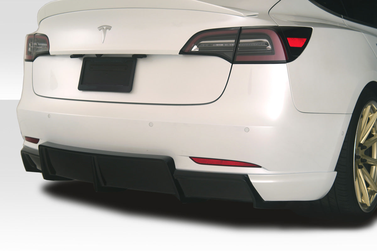 Tesla Model 3 2018-2023 GT Concept Rear Diffuser Duraflex