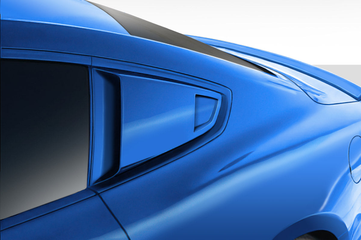 Ford Mustang 2015-2023 MC Design Rear Window Scoops Duraflex