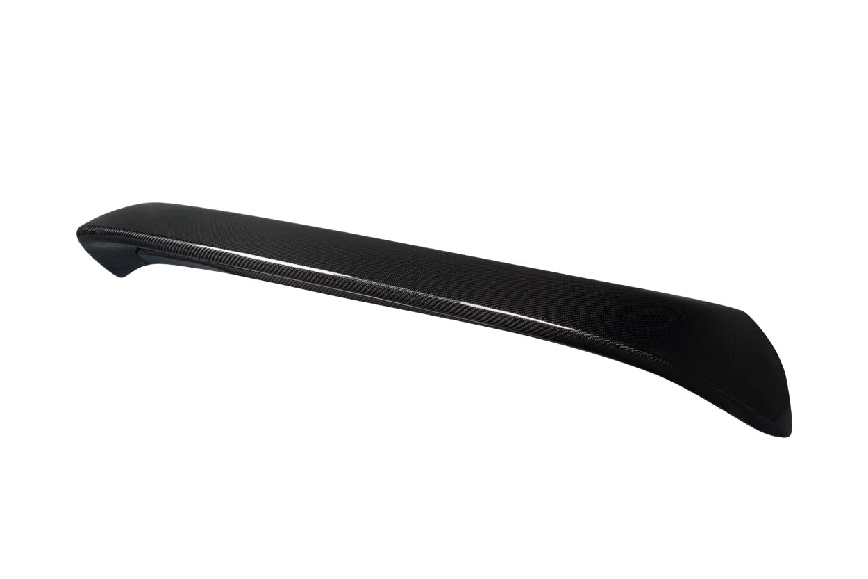 Mazda Mazda3 2010-2013 Carbon Fiber Turbo Look Rear Roof Wing Spoiler Carbon Creations