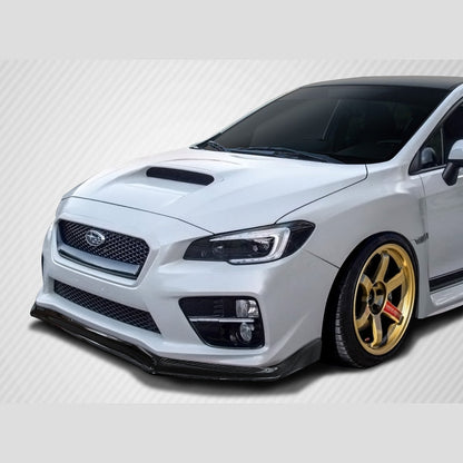 Subaru WRX STI 2015-2017 Carbon Fiber C Speed Front Lip Carbon Creations