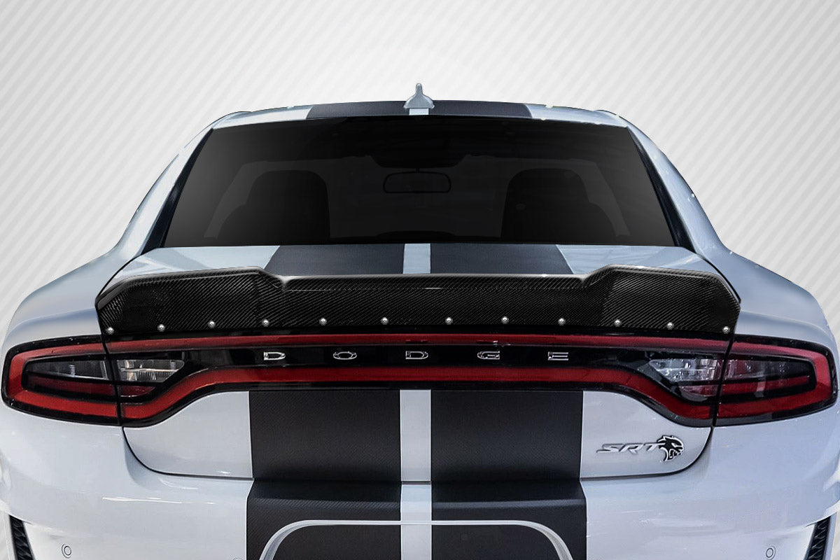 Dodge Charger 2015-2023 Carbon Fiber SKS Rear Wing Spoiler Carbon Creations