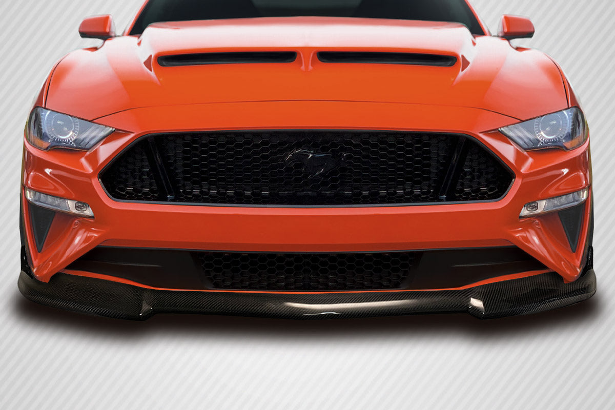 Ford Mustang 2018-2023 Carbon Fiber CVX Front Lip Carbon Creations