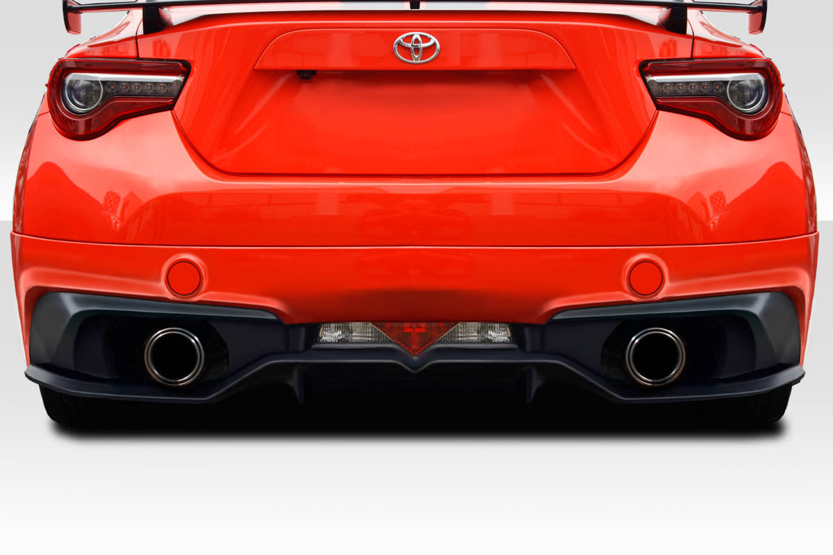 Scion FR-S / Toyota 86 / Subaru BRZ 2013-2020 TD3000 V2 Rear Diffuser Duraflex