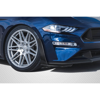 Ford Mustang 2018-2023 Carbon Fiber Z1 Front Lip Carbon Creations