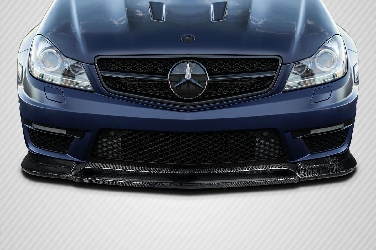 Mercedes C-Class C63 (2012-2014) Carbon Fiber R-Spec Front Lip