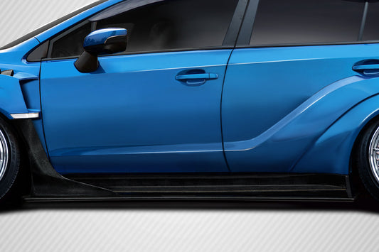 Subaru WRX STI (2015-2021) Carbon Fiber VRS Wide Body Side Skirt Rocker Panels