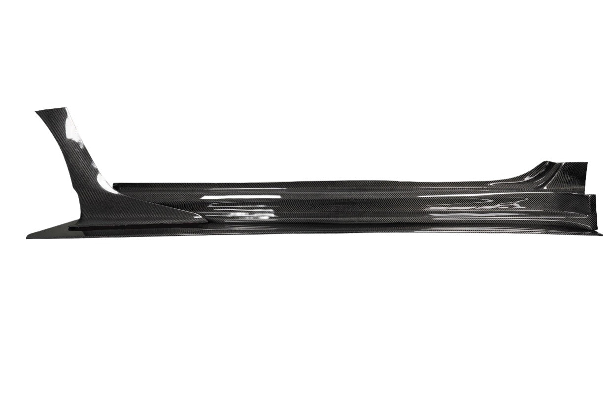 Subaru WRX STI 2015-2021 Carbon Fiber VRS Wide Body Side Skirt Rocker Panels Carbon Creations