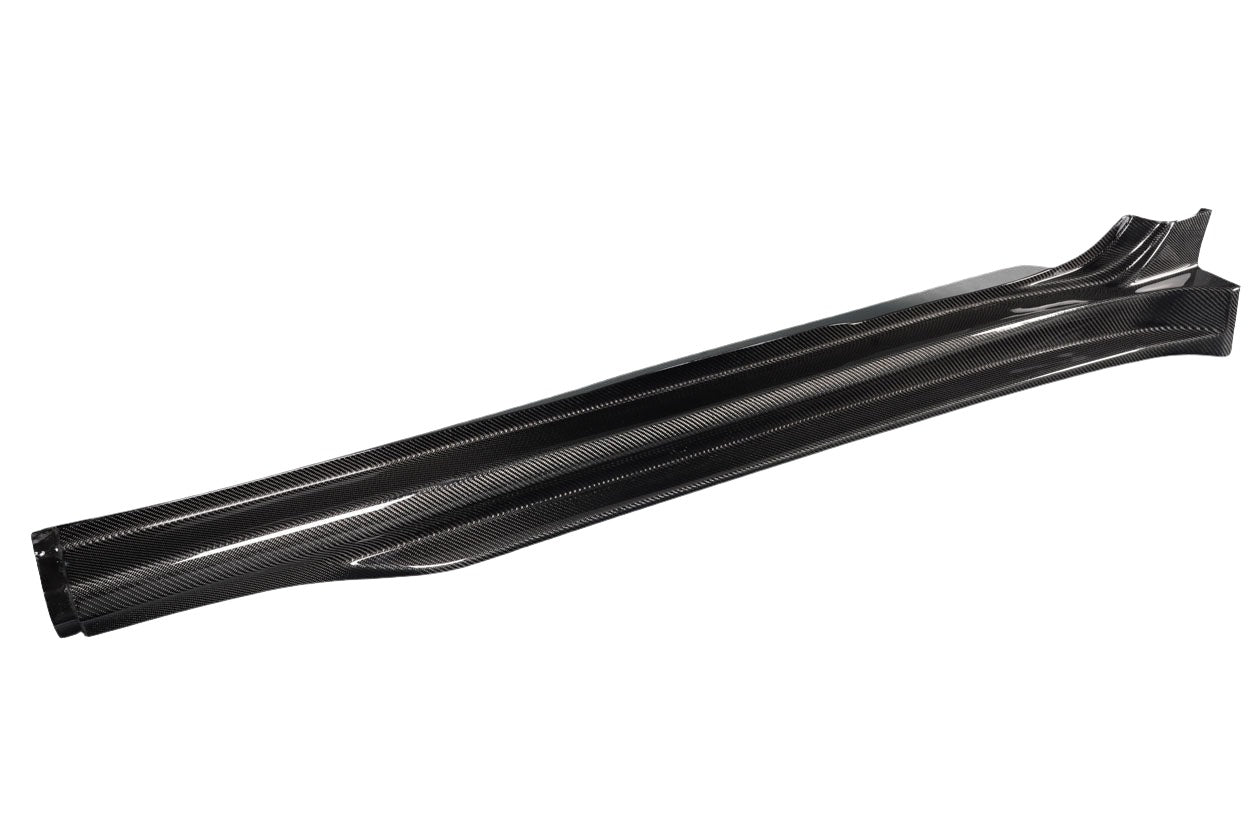 Subaru WRX STI 2015-2021 Carbon Fiber VRS Wide Body Side Skirt Rocker Panels Carbon Creations