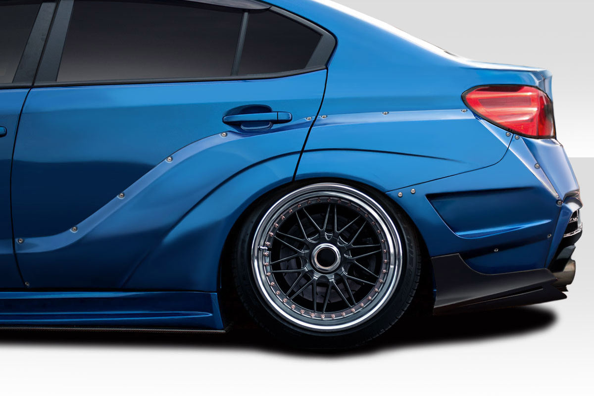 Subaru WRX STI 2015-2021 VRS Wide Body Rear Fender Flares Duraflex