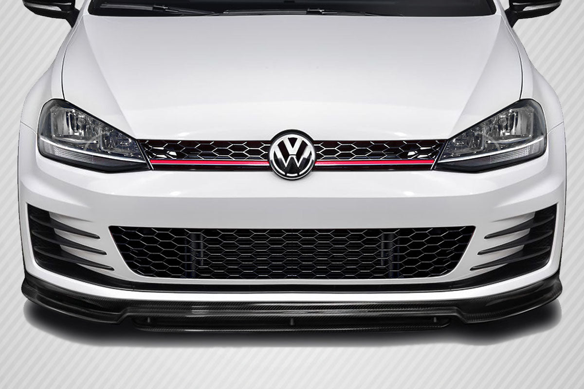 Volkswagen Golf GTi (2015-2021) Carbon Fiber RZ Front Lip