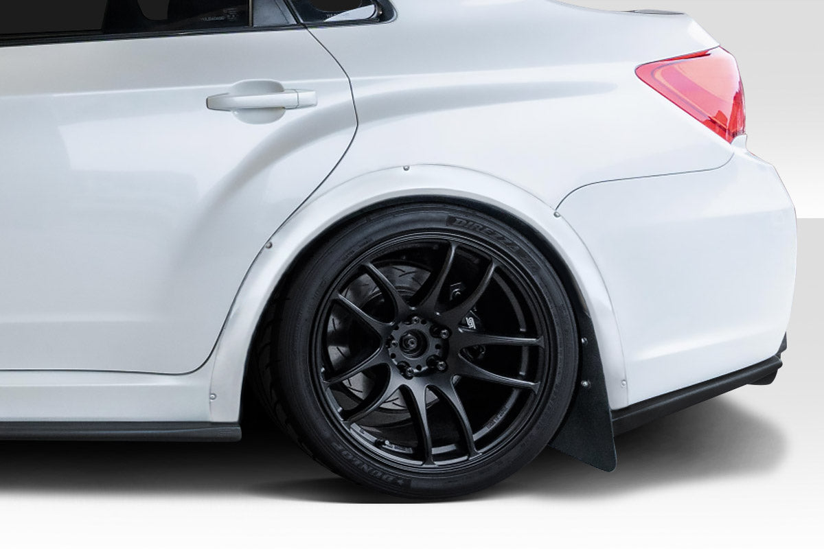 Subaru Impreza WRX STI 2011-2014 Rally Rear Fender Flares Duraflex