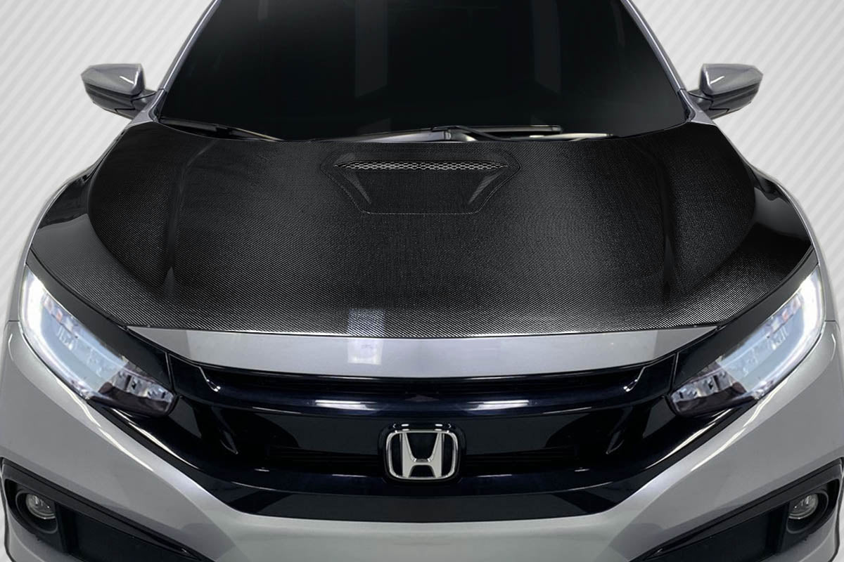 Honda Civic 2016-2021 Carbon Fiber Type R Look Hood Carbon Creations