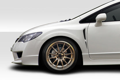 Honda Civic JDM 2006-2011 Naga Wide Body Front Fenders Duraflex