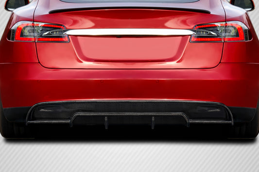 Tesla Model S (2012-2015) Carbon Fiber Energon Rear Diffuser