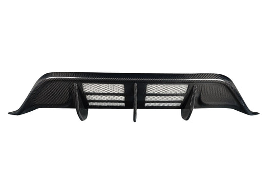 Nissan GT-R R35 2009-2011 Carbon Fiber Malve Rear Diffuser Carbon Creations