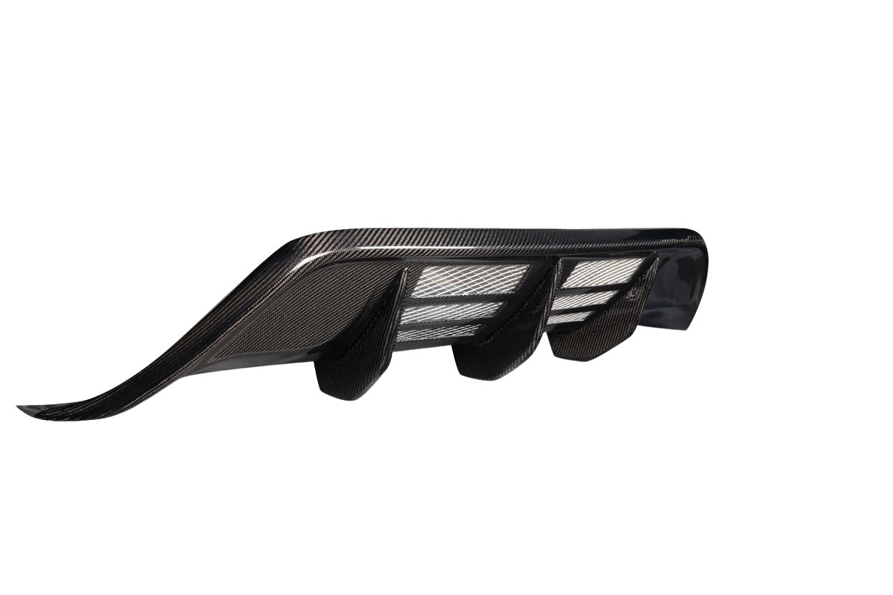 Nissan GT-R R35 2009-2011 Carbon Fiber Malve Rear Diffuser Carbon Creations