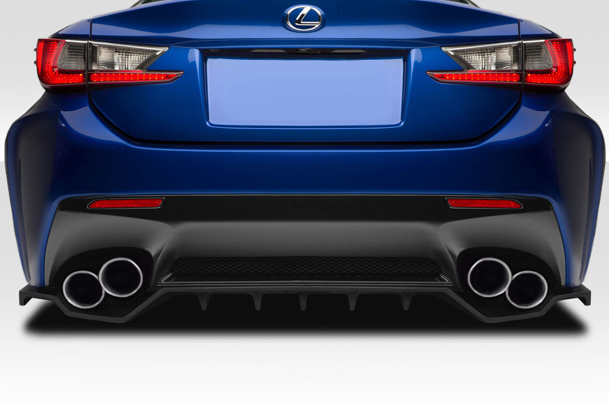 Lexus RC F 2015-2022 Nexos Rear Diffuser Duraflex