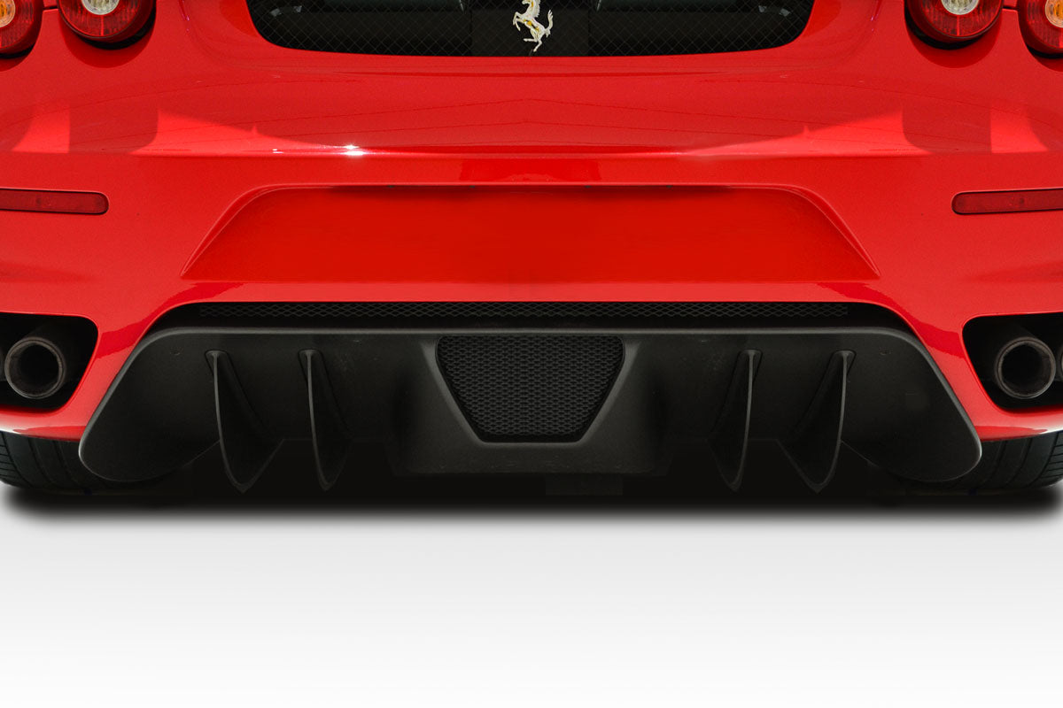 Ferrari F430 AF-1 Rear Diffuser Fins Aero Function