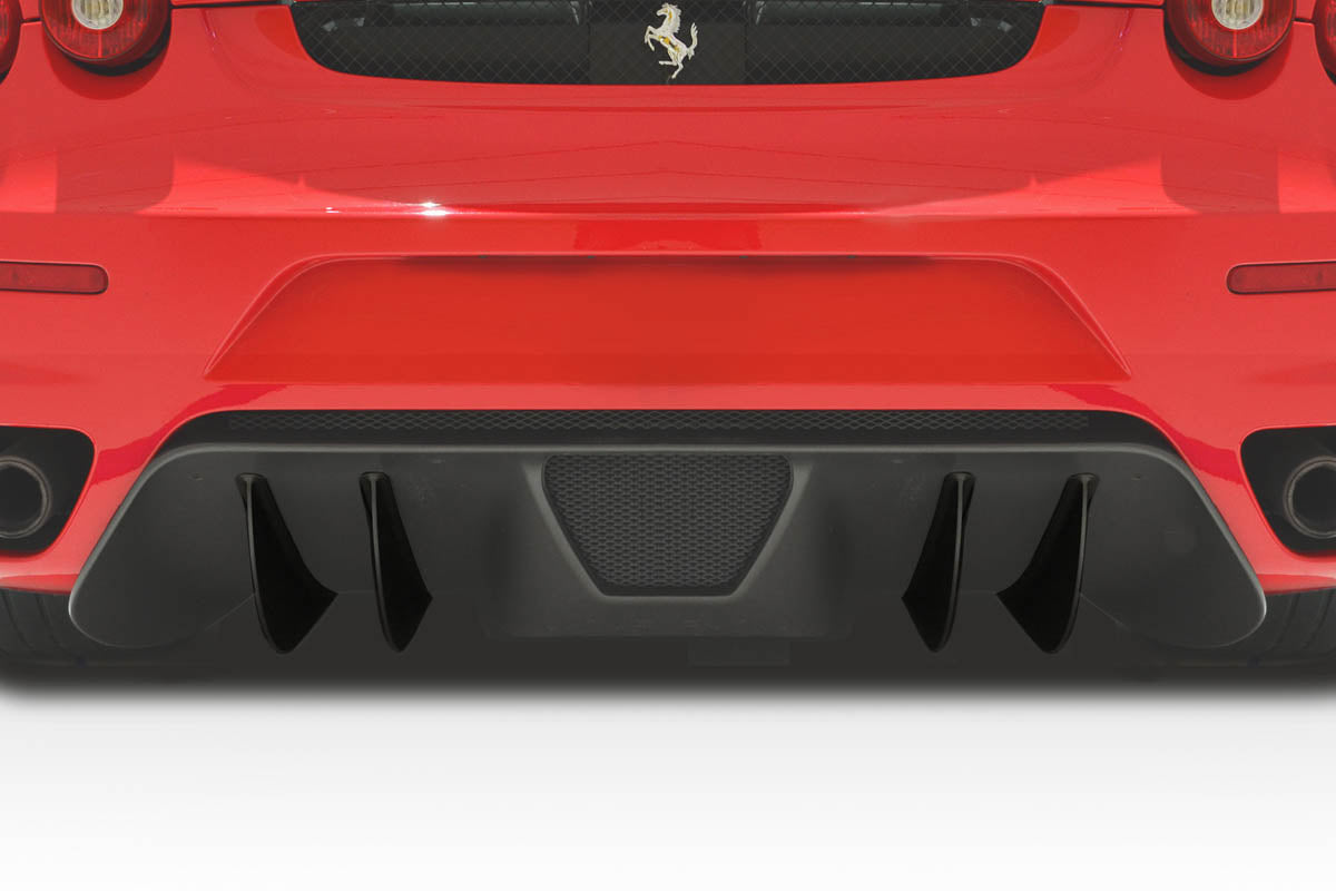 Ferrari F430 AF-1 Rear Diffuser Fins Aero Function