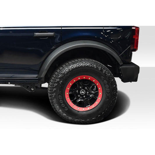 Ford Bronco 2021-2023 Bigfoot Rear Fender Flares Duraflex