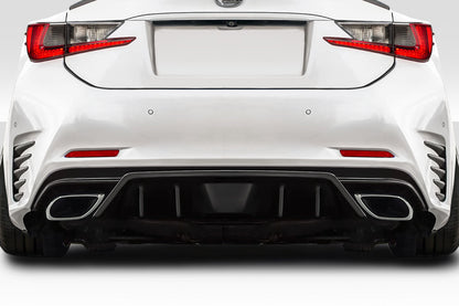 Lexus RC-F 2015-2022 Downforce Aero Rear Diffuser Duraflex