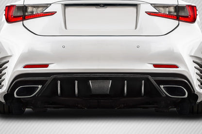 Lexus RC F 2015-2019 Carbon Fiber Downforce Aero Rear Diffuser Carbon Creations